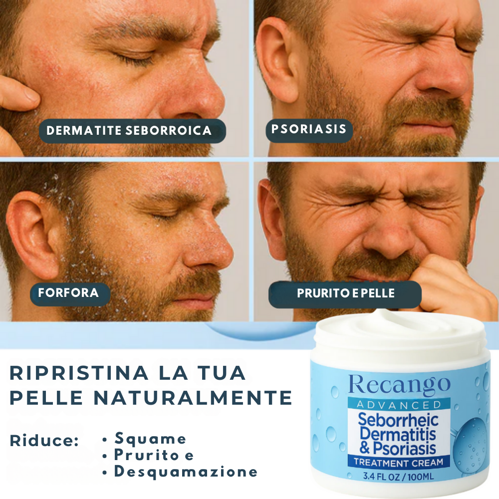 RECANGO SOOTHE ADVANCED™ - Trasforma il prurito in comfort istantaneo