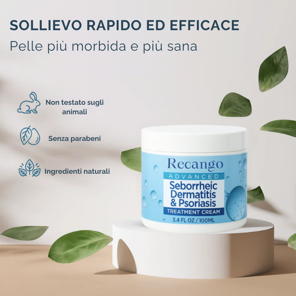 RECANGO SOOTHE ADVANCED™ - Trasforma il prurito in comfort istantaneo